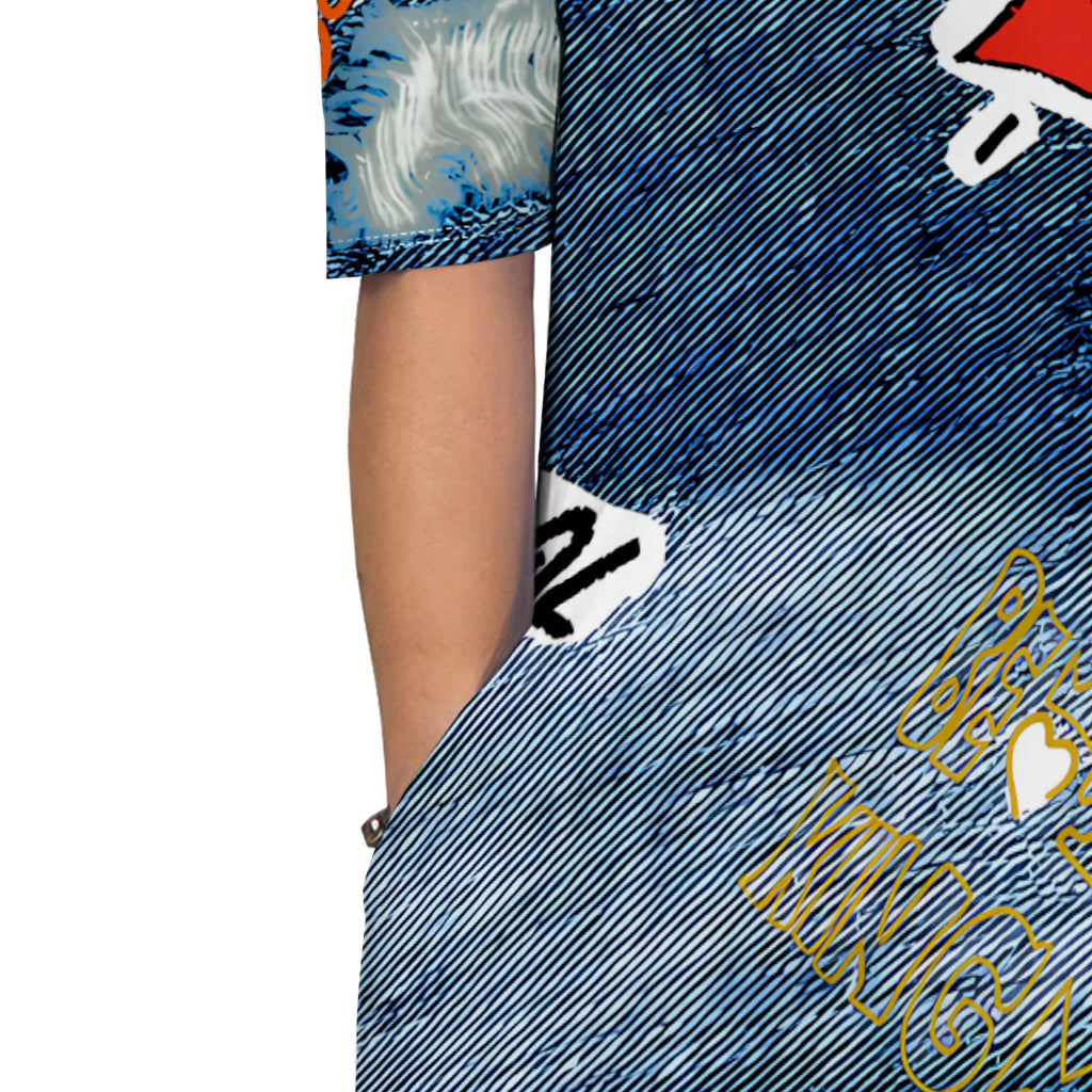 Women's Fashion  Printed Short Sleeve Long Dress Sexy Off Shoulder Backless Bodycon Split Cocktail Party Dress ﻿